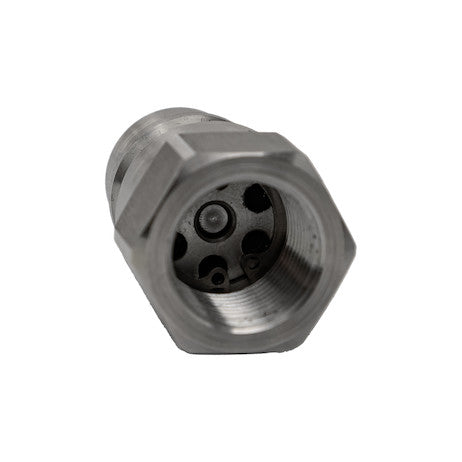 B400051SS - Hydraulic Coupler, MALE, SST, 3/4in NPTF, 3/4in BODY