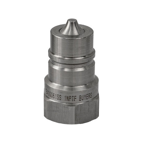 Hydraulic Coupler, MALE, SST, 1in NPTF, 1in BODY
