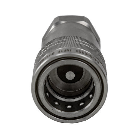 Hydraulic Coupler, FEMALE, SST, 1in NPTF, 1in BODY