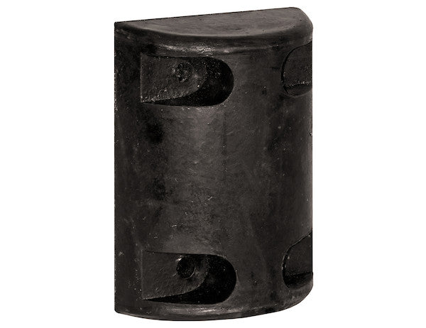 Heavy Duty Friction Stock Bumper - 6 x 3 x 8 Inch Tall - Set of 2