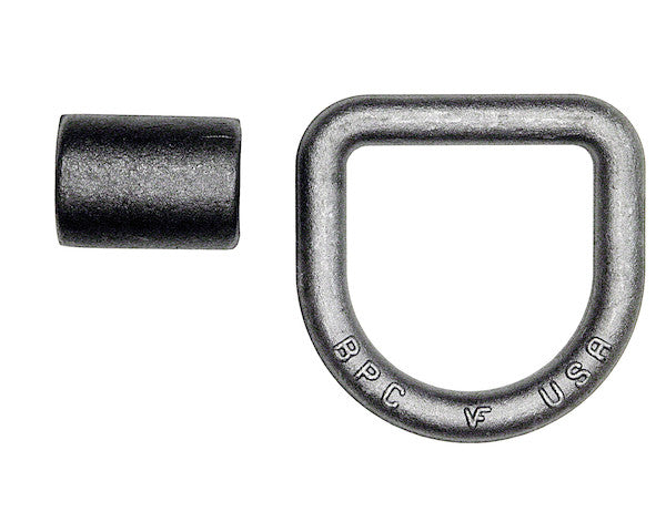 Domestically Forged 5/8 Inch Forged D-Ring With Weld-On Mounting Bracket