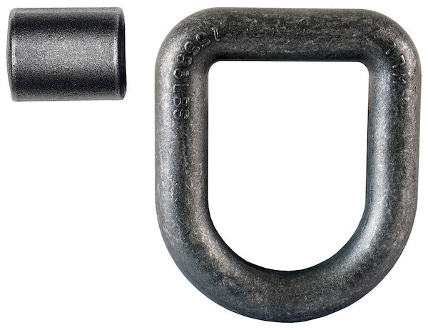 1 Inch Forged Extended D-Ring with Weld-On Mounting Bracket
