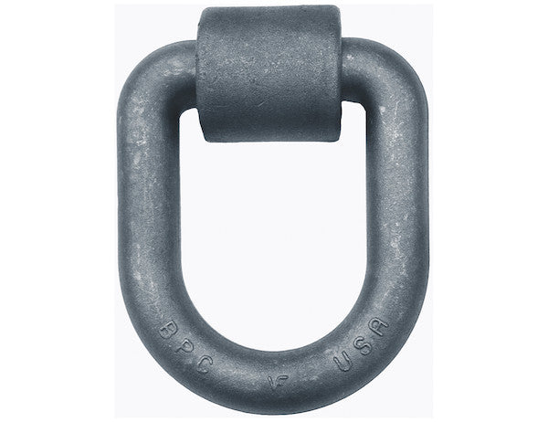 B50 - Domestically Forged 1 Inch Extended D-Ring with Weld-On Mounting Bracket