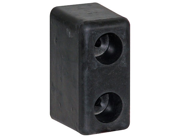 B5760 - Molded Rubber Bumper - 2-1/4 x 2 x 7-3/4 Inch Tall - Set of 2, Unpackaged