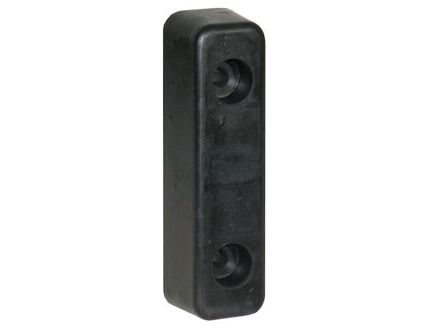 Molded Rubber Bumper - 2-1/4 x 2 x 7-3/4 Inch Tall - Set of 2, Unpackaged