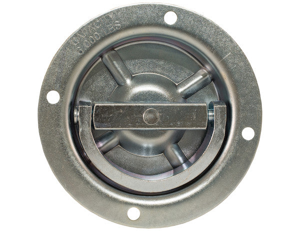 Heavy Duty Recessed Rotating Rope Ring 360?? Swivel