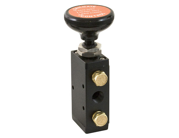 BAV015 - 4-Way 3-Position Manual Air Valve With Five 1/4 Inch NPT Ports