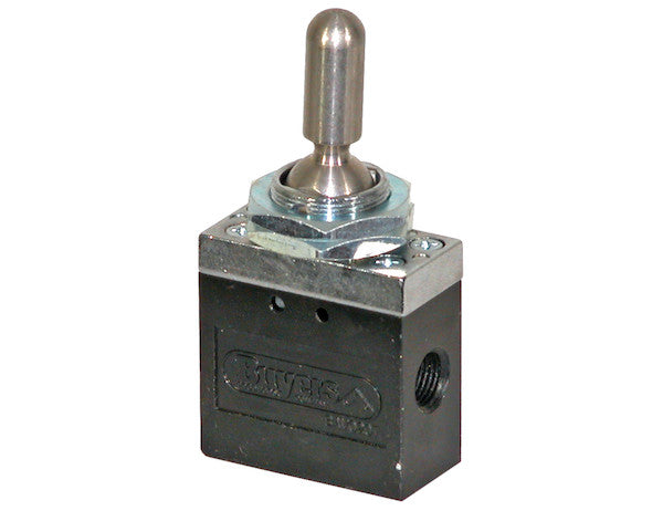 BAV020TD - Neutral Lockout Toggle 3-Position Detented Valve Only