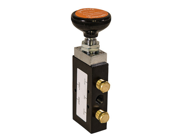 BAV020 - 4-Way 3-Position Manual Air Valve With Five 1/4 Inch NPT Ports