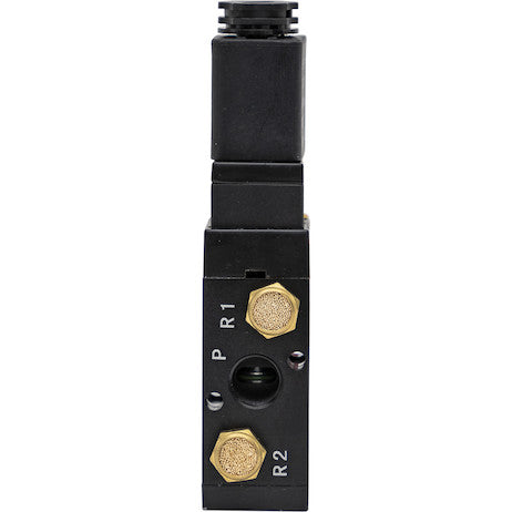 4-Way 2-Position Solenoid Air Valve With Five 1/4 Inch NPT Ports