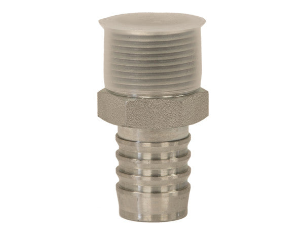 Suction Hose Barbed Adapter 1 Inch Male NPT x 1 Inch Hose Barb