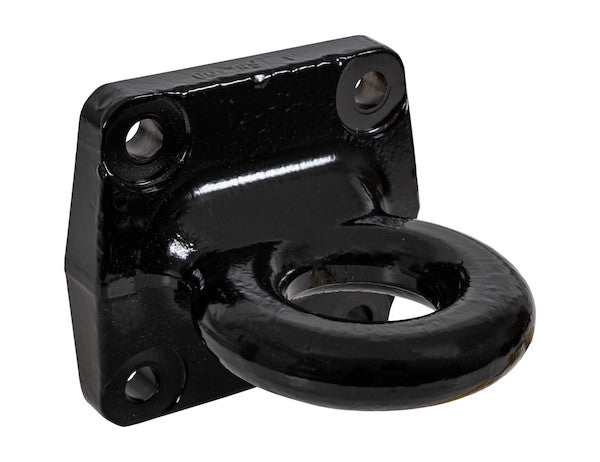 2-1/2 Inch I.D. Forged 4-Bolt Mount Drawbar - Black