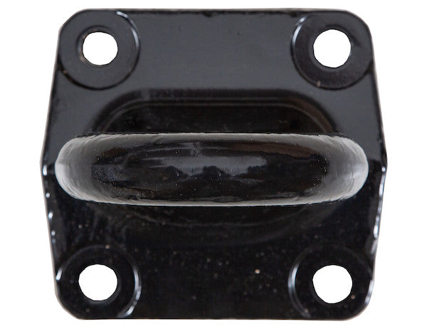 2-1/2 Inch I.D. Forged 4-Bolt Mount Drawbar - Black