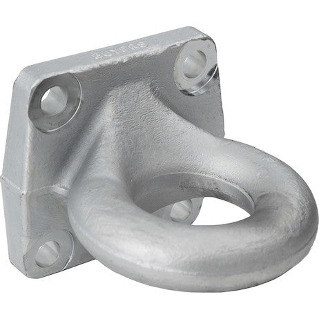 3 Inch I.D. Heavy-Duty Forged 4-Bolt Mount Drawbar - Zinc Plated