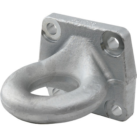 3 Inch I.D. Heavy-Duty Forged 4-Bolt Mount Drawbar - Zinc Plated