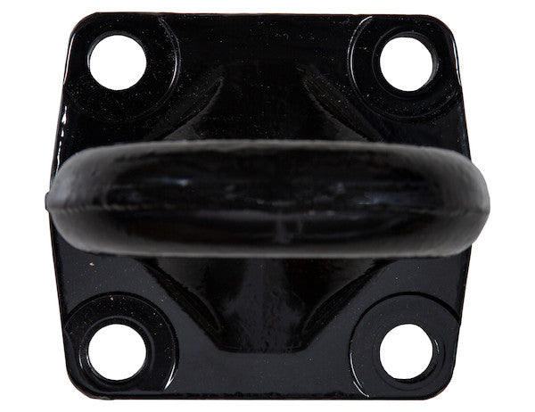 3 Inch I.D. Heavy-Duty Forged 4-Bolt Mount Drawbar - Black
