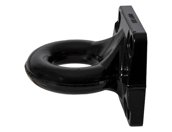 3 Inch I.D. Heavy-Duty Forged 4-Bolt Mount Drawbar - Black