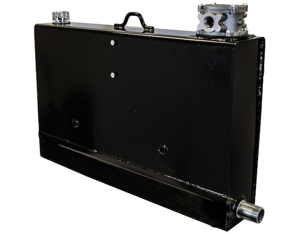 BH36SF10 - 36 Gallon Steel Bulkhead Hydraulic Reservoir With 10 Micron Filter