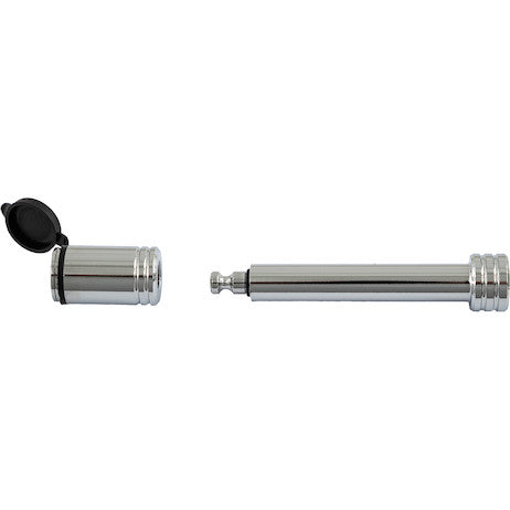 5/8 Inch Bone Style Locking Hitch Pin Assembly With Chrome Finish