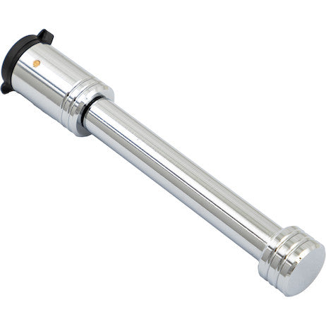 5/8 Inch Bone Style Locking Hitch Pin Assembly With Chrome Finish for 2 Inch, 2-1/2 Inch, and 3 Inch Receivers