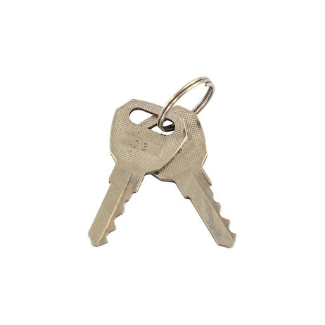 5/8 Inch Bone Style Locking Hitch Pin Assembly With Chrome Finish for 2 Inch, 2-1/2 Inch, and 3 Inch Receivers