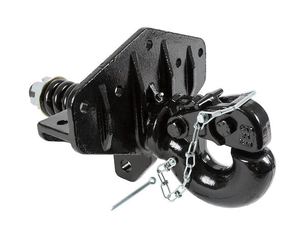 25 Ton Swivel Type Pintle Hook with T-bracket - Compares to Wallace # 2046103