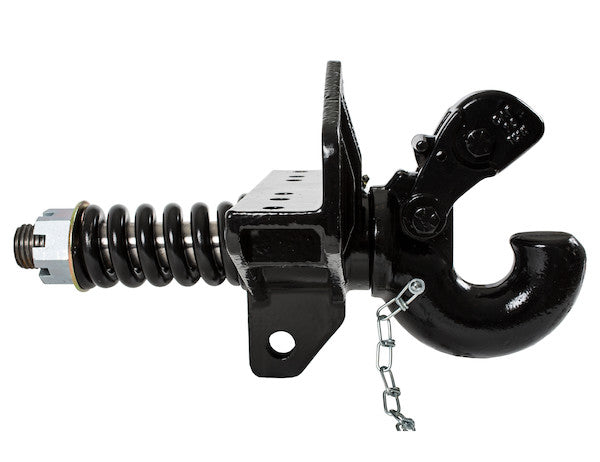 25 Ton Swivel Type Pintle Hook with T-bracket - Compares to Wallace # 2046103