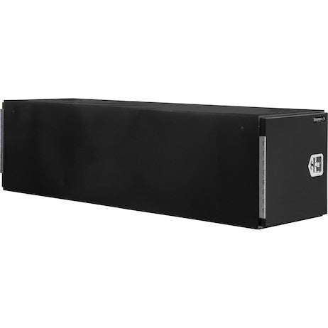 BP242486B - 24x24x86 Inch Black Steel Straight Side Tunnel Truck Tool Box with Shelf