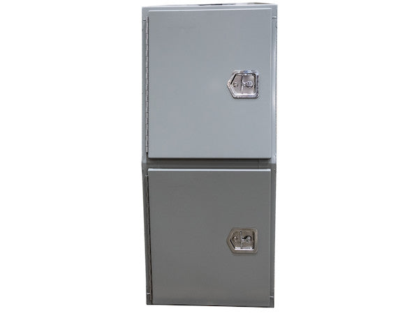 55x24x85 Inch Offset Floor Primed Steel Backpack Truck Box - 9.1 Inch Offset