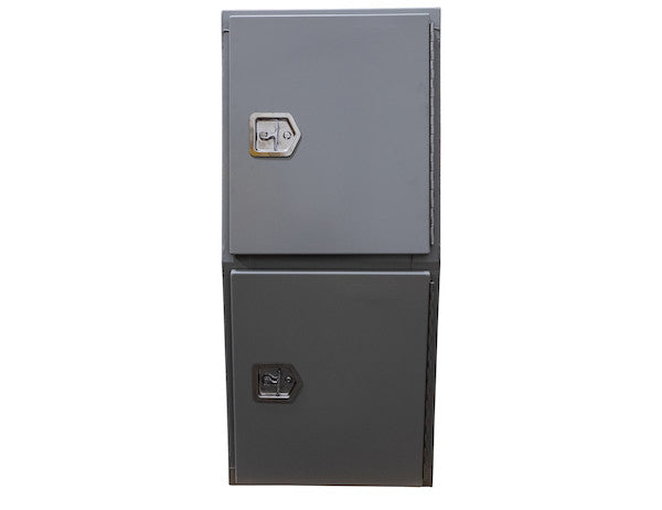 55x24x85 Inch Offset Floor Primed Steel Backpack Truck Box - 9.1 Inch Offset