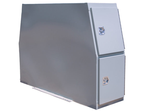 46x24x82 Inch Flat Floor Primed Steel Backpack Truck Box