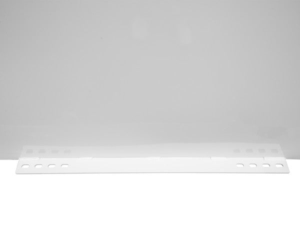White Steel Straight Side Backpack Truck Box with Adjustable Shelving