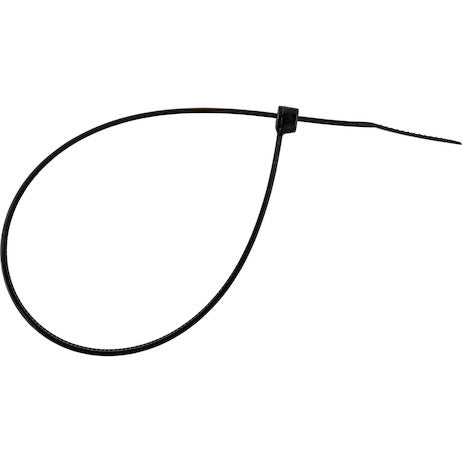11-inch Length Black-Weather Resistant Nylon Cable Zip Tie (100-Pack)