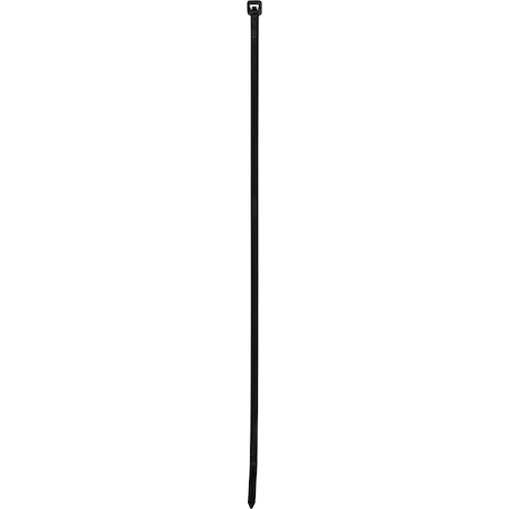 11-inch Length Black Weather-Resistant Nylon Cable Zip Tie (500-Pack)