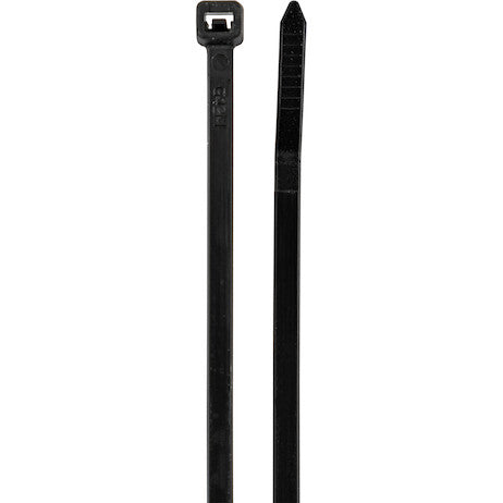 11-inch Length Black Weather-Resistant Nylon Cable Zip Tie (500-Pack)