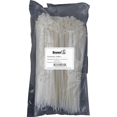 11-inch Length Nylon Cable Zip Tie (500-Pack)
