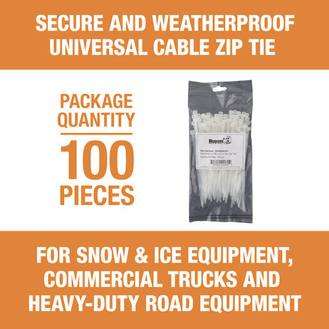 5.50-inch Length Nylon Cable Zip Tie (100-Pack) 