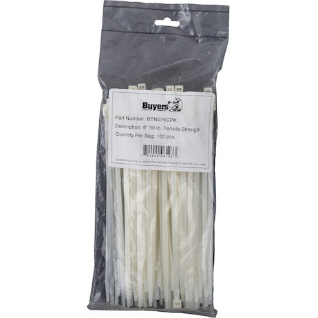 7.50-inch Length Nylon Cable Zip Tie (100-Pack) 