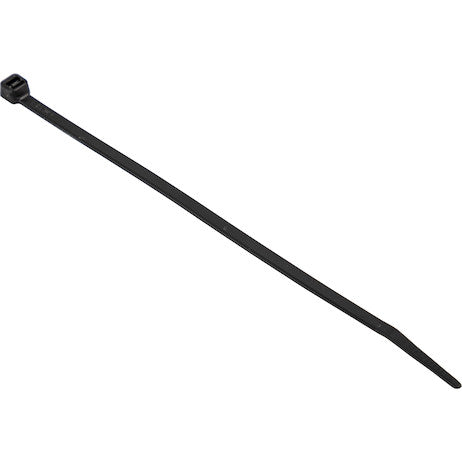 15-inch Length Black Weather-Resistant Nylon Cable Zip Tie (100-Pack)