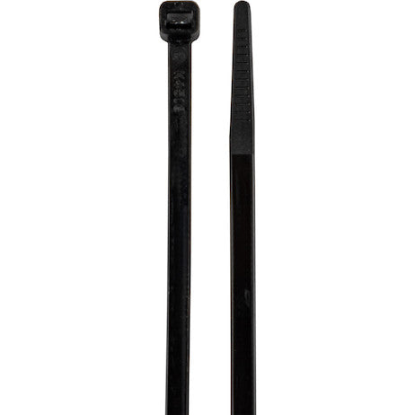 7.50-inch Length Black Weather-Resistant Nylon Cable Zip Tie (1,000-Pack)