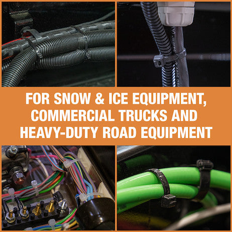 14.50-inch Length Heavy-Duty Nylon Cable Zip Tie (100-Pack)