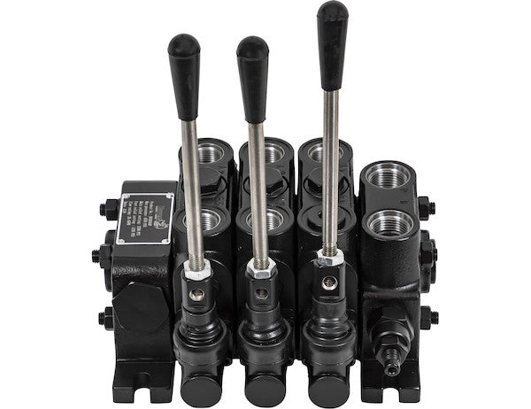 21 GPM Valves 4-Way with 2 Port Reliefs and Power Beyond