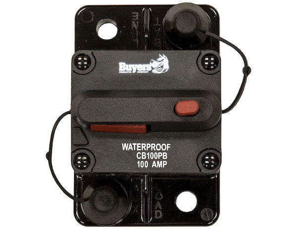 100 Amp Circuit Breaker With Manual Push-to-Trip Reset