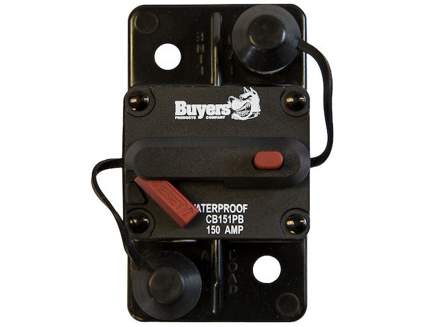 150 Amp Circuit Breaker With Manual Push-to-Trip Reset With Large Frame
