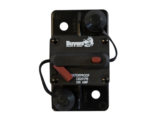200 Amp Circuit Breaker With Manual Push-to-Trip Reset With Large Frame