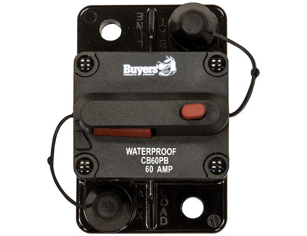 60 Amp Circuit Breaker With Manual Push-to-Trip Reset