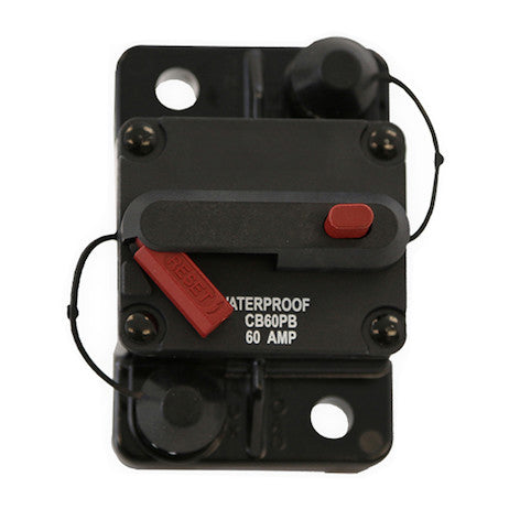60 Amp Circuit Breaker With Manual Push-to-Trip Reset