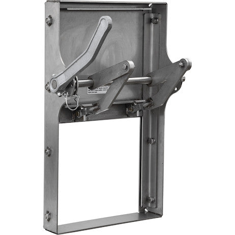 Inspection Door With Detent - 14.00 X 13.17 Inch Door Opening-Plain Finish