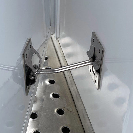 4 Inch Hook & Keeper Door Holder - Stainless Steel