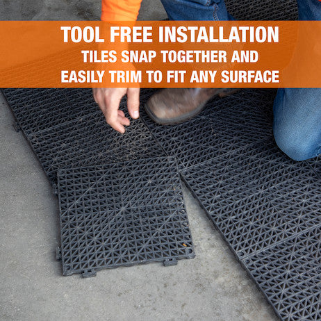 2 x 12 Inch Female Edge Dry-Mat Tile